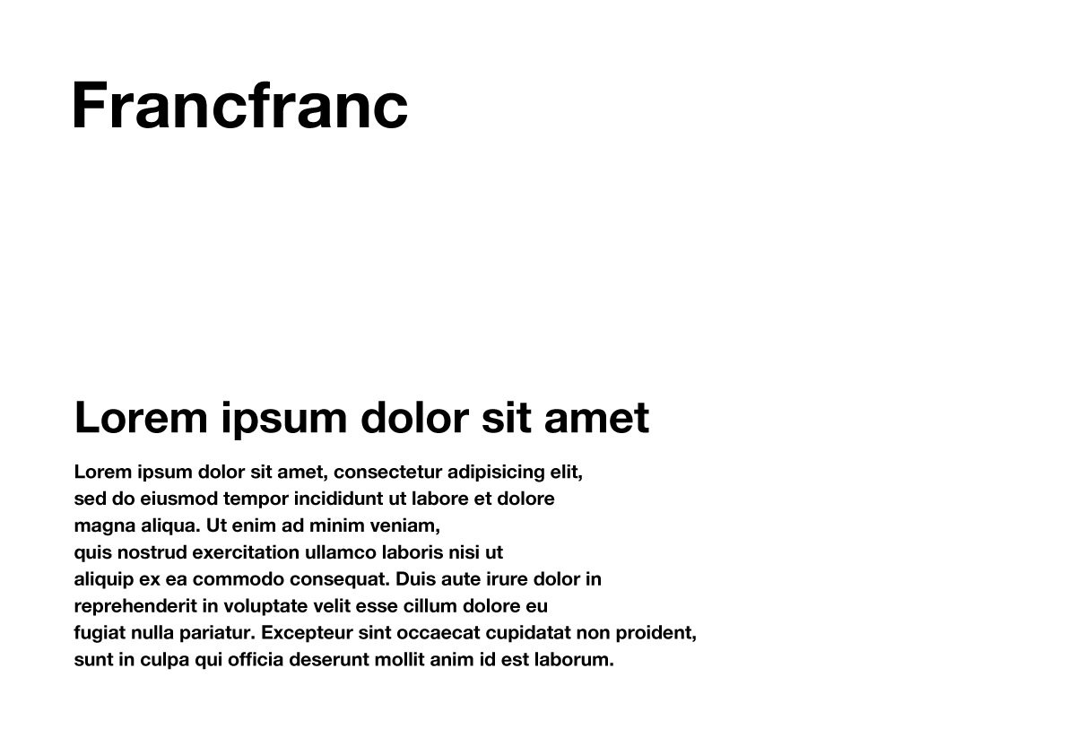 Helvetica Neue Font Sample