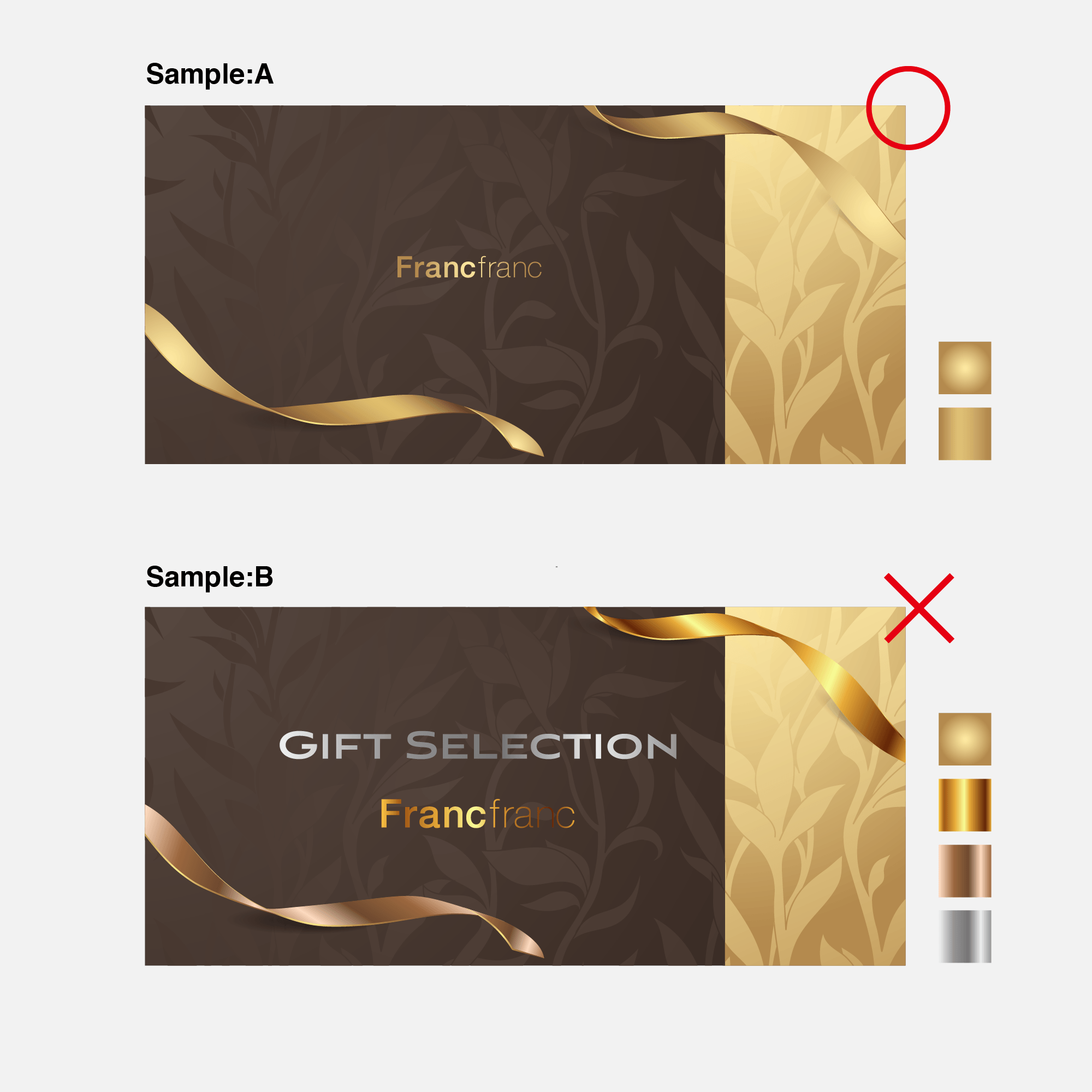 Gold Color Issue